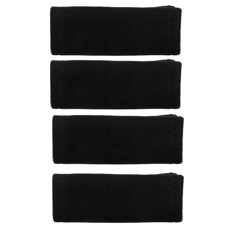 Car Roof Armrest Soft Suede Cover Auto Interior Pull Handle Gloves Protection Tools Ceiling Handle Protective Covers Accessories