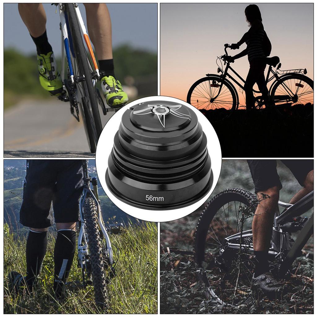 44mm‑56MM Aluminium Alloy Bike Front Fork Stem Headset Replacement Bicycle Accessory