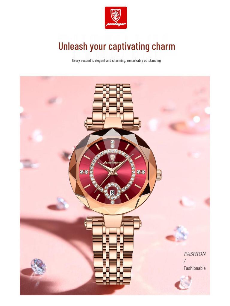 Women's Ultra-Thin Waterproof Fashion Quartz Watch