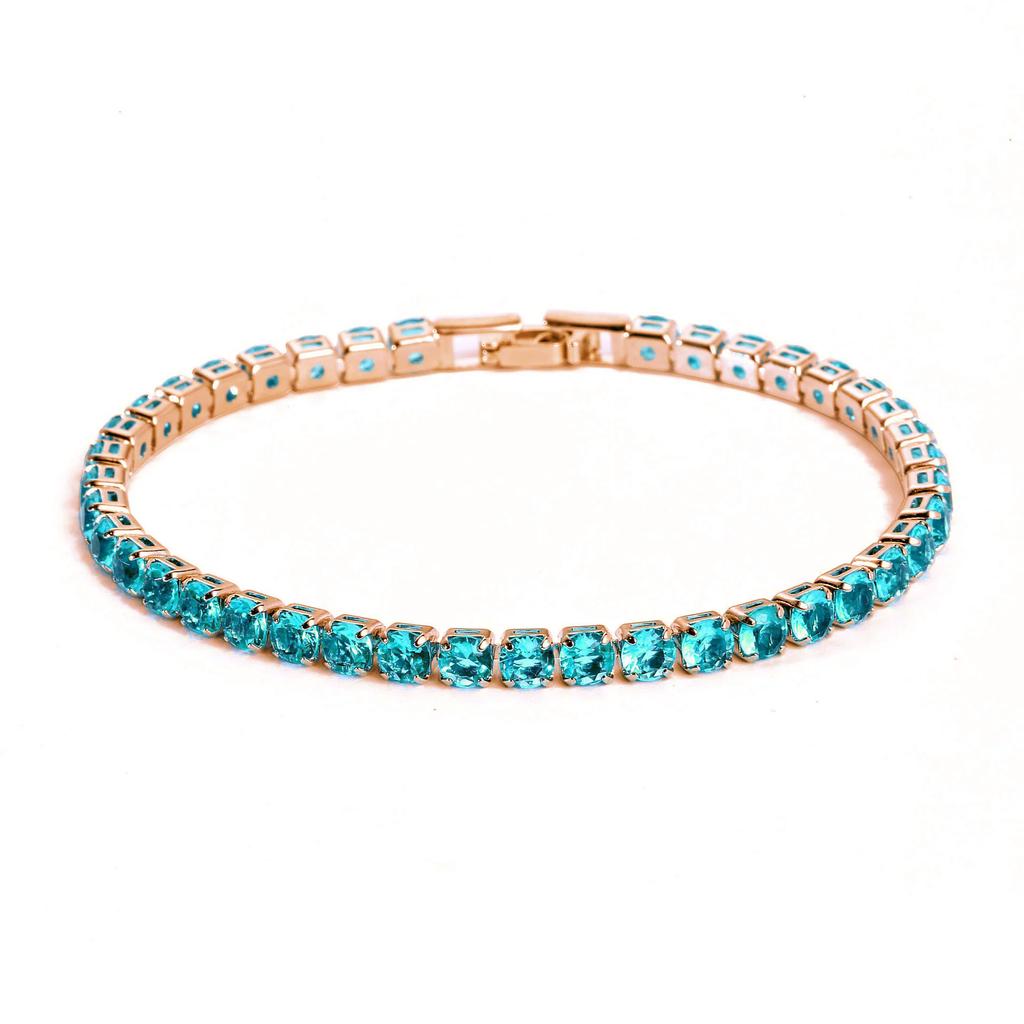Hip Hop 4.0 Bracelet European and American Men's and Women's Jewelry Fashion Versatile Micro-inlaid Zircon Couple Bracelet
