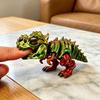 3D-gedrucktes Dinosaurier-Spielzeug mit beweglichen Gelenken Ungiftiges Lernspielzeug Interaktive Dino-Figur für Kinder