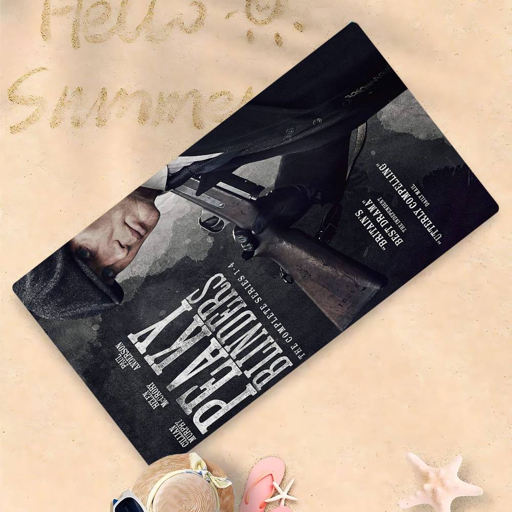 Movie P-Peaky B-Blinders TV Microfiber Beach Towel Absorbent Quick Dry Soft Yoga Swimming Resort Mountain Climbing Towel