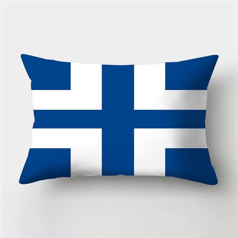 30*50 cm Zwierzęta Morskie Seria Niebieska Wzór Nadruk Dekoracja Sofa Salon Dom Poliester Prostokątna Poszewka na Poduszkę Poduszka