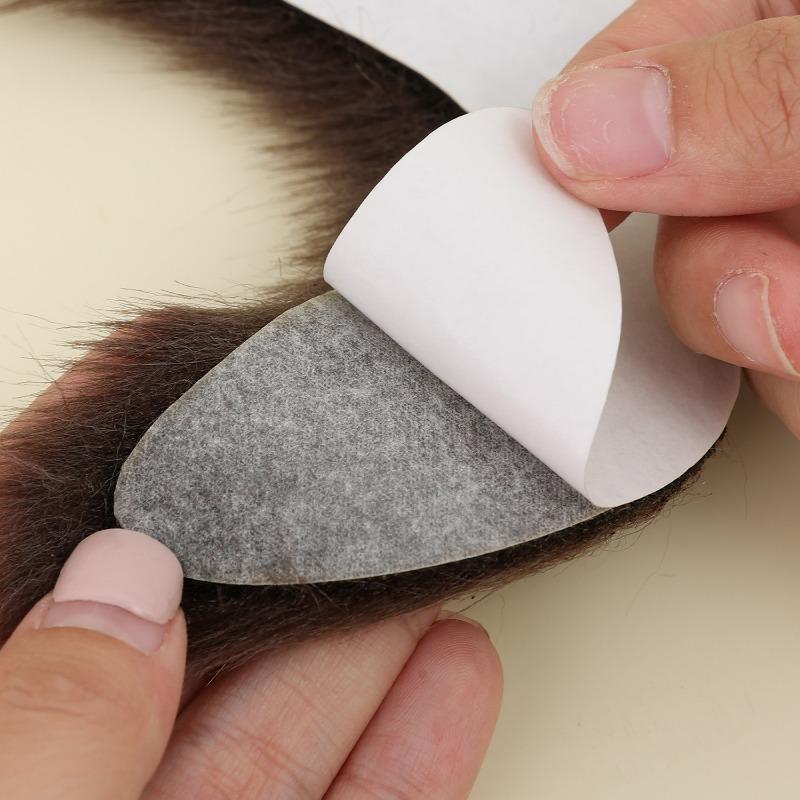 Halloween Fake Beard Eyebrows Set Realistic Plush Fiber Costume Prop  Makeup Funny Party Accessory for Adult Cosplay Dress Up