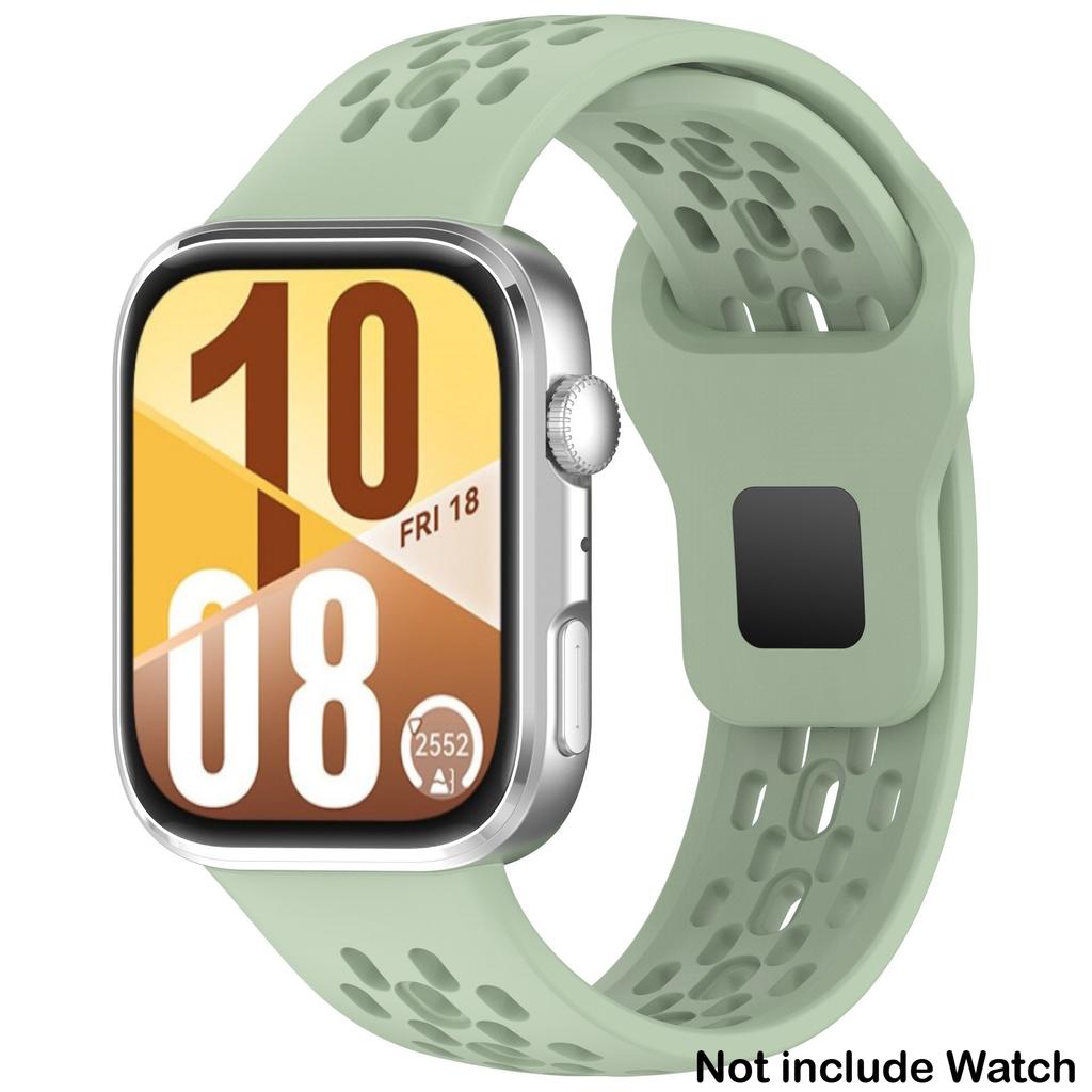 Atmungsaktives Silikonarmband für Huawei Watch Fit 4 Pro Sport-Armband Armband Gürtel für Huawei Watch Fit 4/Fit 3 Band Zubehör