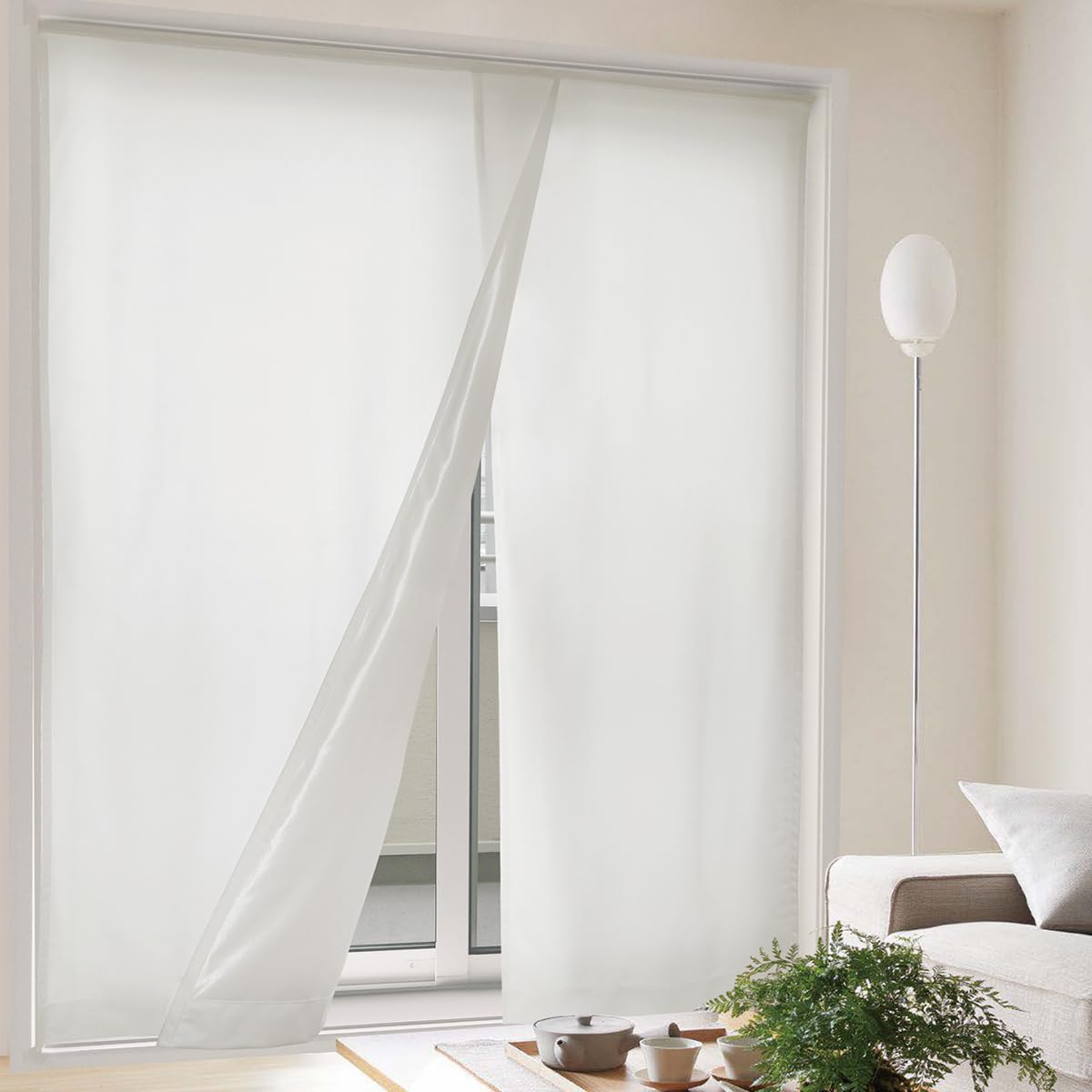 

окно Просто нанесите его за 2 минуты, чтобы защитить от жары, и наклейте их Термоткань Конфиденциальность тепло и холод 165см х 200см х 1 лист легкая ткань