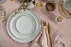 Staub Boussole Line Ceramic Made In Medium Japanese Boussole Line Ceramic Plate Plate, 22cm, Off-White, Portugal, Plate, Microwave-Safe [Official