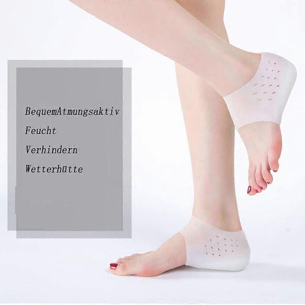 Heel Heightening Insole Heel Spur Insole Silicone Heel Socks Invisible Plantar Fasciitis Cracked Heel
