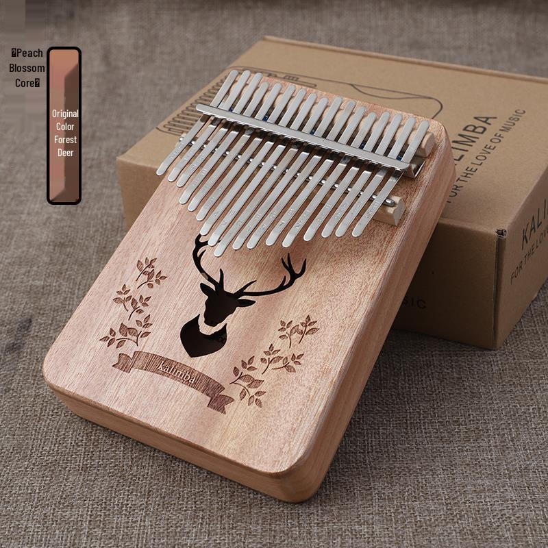 17-Key Beginner Kalimba Thumb Piano - Portable Musical Instrument