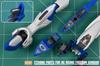 HG Rising Freedom Gundam Modification Detail Up High Quality Metal Parts with Water Transfer Decal 1/144 [item]