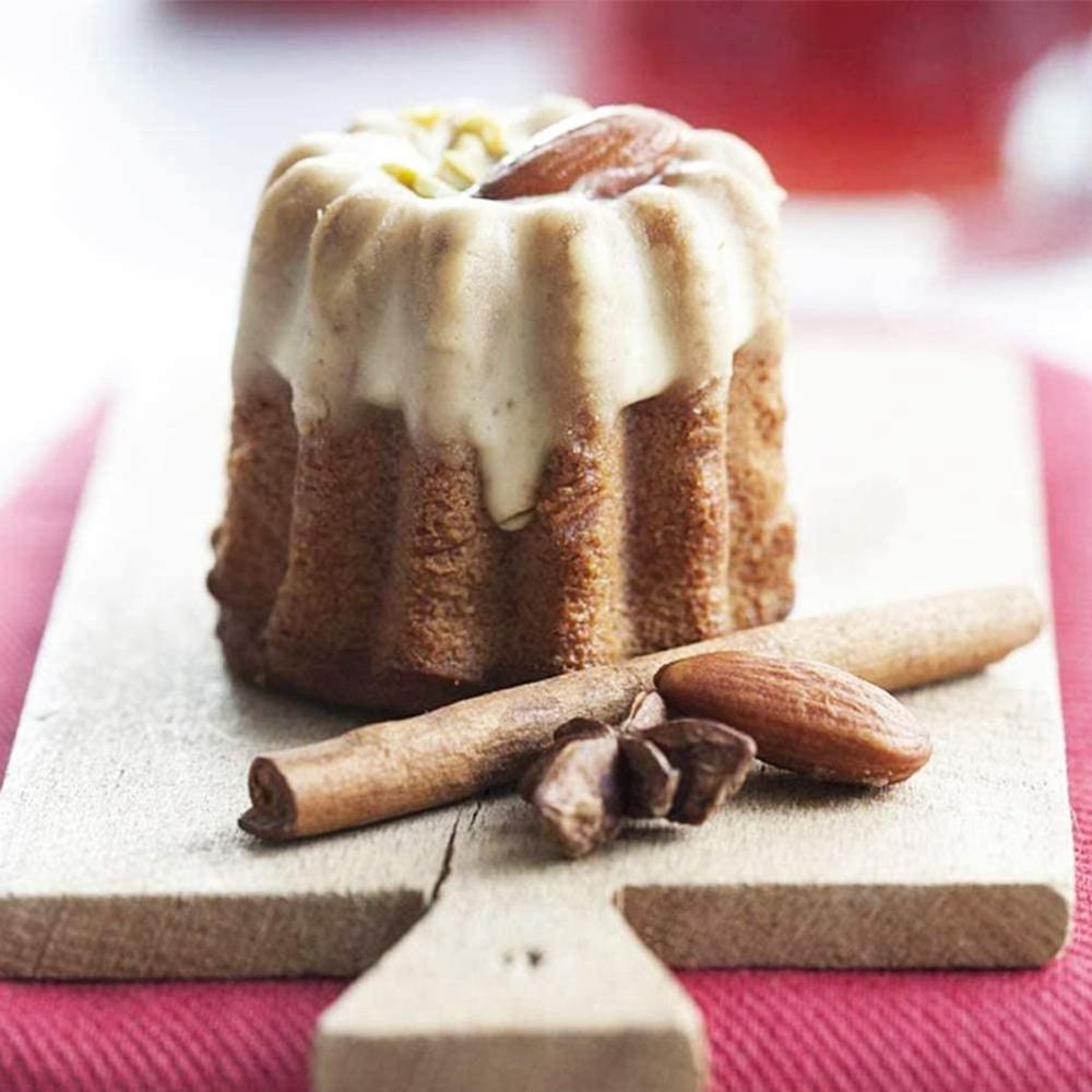 Huler Dessert Fransk Muffin Slipplett Stearinlysverktøy Bakeverktøy Såpeform Canelé-form