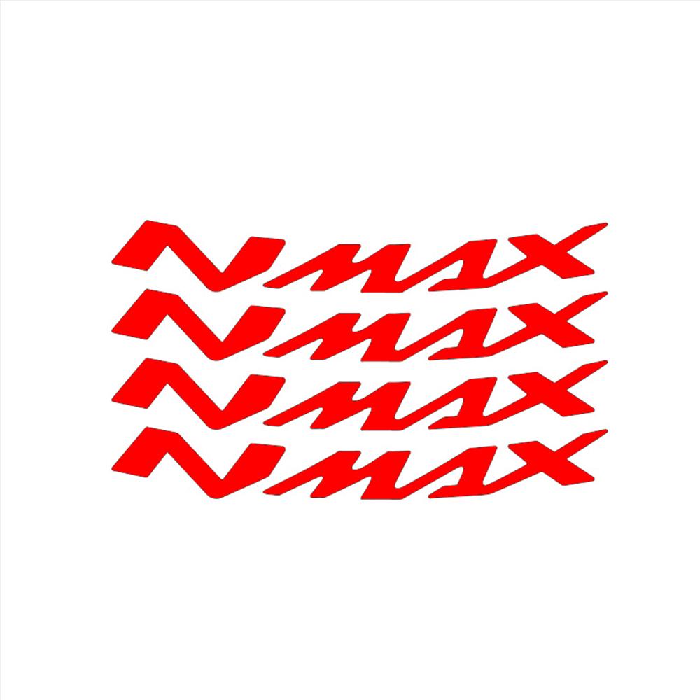 For YAMAHA N-MAX NMAX125 155 Nmax Reflective Motorcycle Wheel Stickers Scooter Rim Strips Decals Waterproof