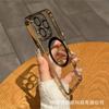 Applicable to iPhone16Promax crystal transparent magnetic suction hard mobile phone case Apple 15 with its own lens film 13 protective case 11