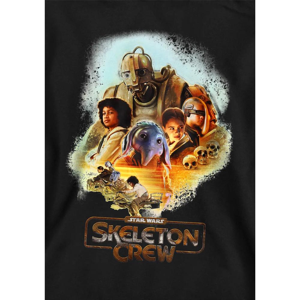 Star Wars: Skeleton Crew Childrens/Kids Racing Group Hoodie