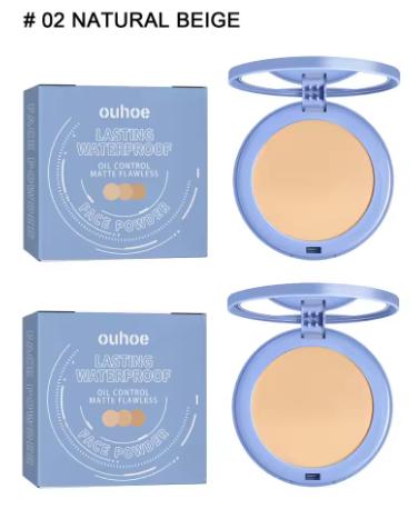 Face Setting Powder Oil Control Invisible Pores Waterproof Matte Breathable Increase Luster Long Lasting Natural Setting Powder
