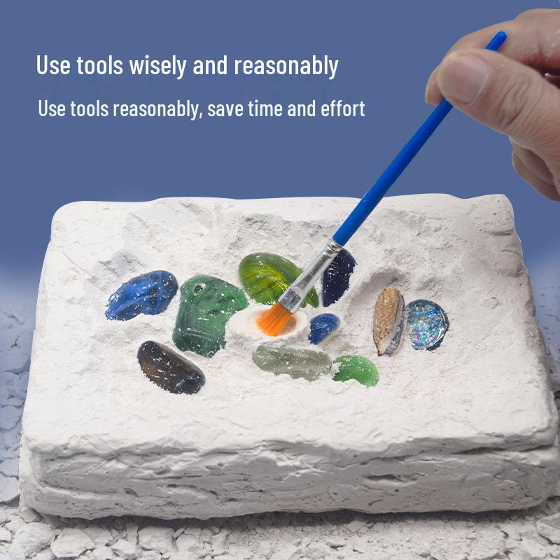 DIY Archaeological Gem Exploration: Creative Treasure Hunt Blind Box for Kids