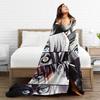 Attack On Titan Blanket Quality Super Soft  Throw Blanket Winter Decorative Couch Chair Sofa Bed Funny Bedspread