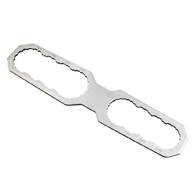 Stainless 8 in 1 Bicycles Bottom Bracket Socket Wrench for Bike Repairs Wrench