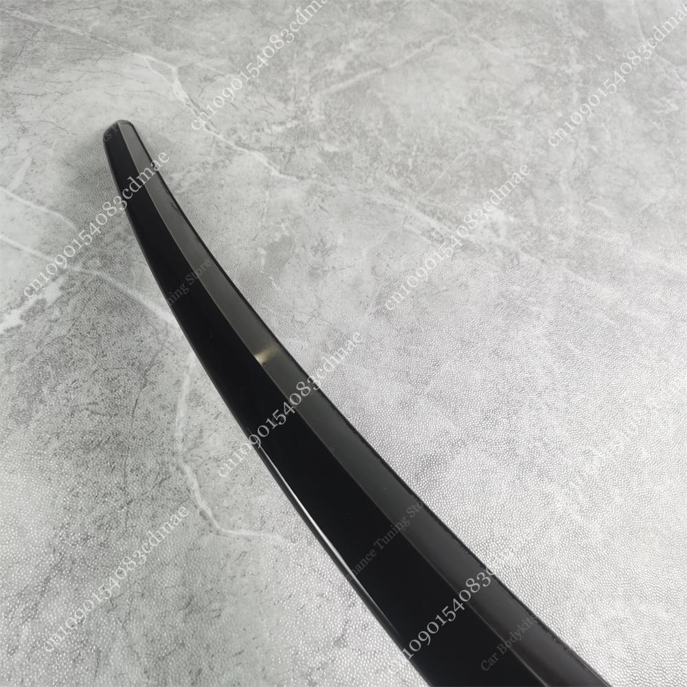 For Tesla Model S 2012-2023 High Quality ABS Material Rear Trunk Lid Boot Spoiler Splitter Body Kit Tuning UV Coat Gloss Black