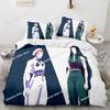 HUNTER×HUNTER Bedding Set Printed Bed Set Duvet Cover Sheet Pillowcase Bed Soft Quilt Cover Full Queen King Size 3D Print Anime