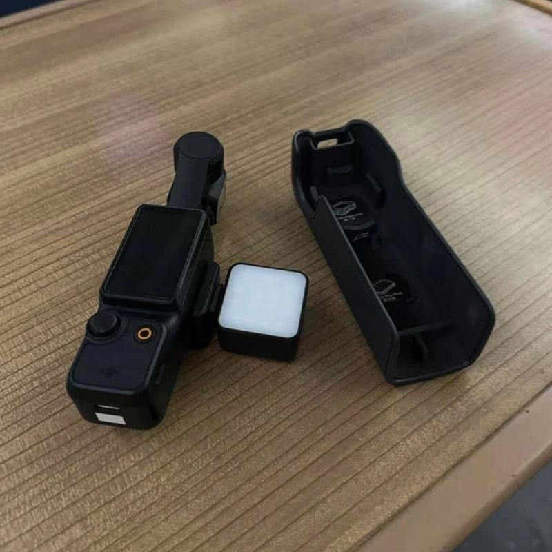 Photography Light Fit for Pocket 3 Adjustable Brightness Soft Lighting Auxiliary LED Fill Light Type C Rechargeable