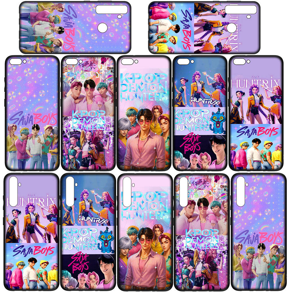 Handyhülle für iPhone 17 16 15 Plus X Huawei P30 P20 Lite Redmi Note 14 12 11 13 Pro Max OPPO A60 A80 A40 A18 Jinu Saja KPop Dämonen Jungs Jäger Hülle