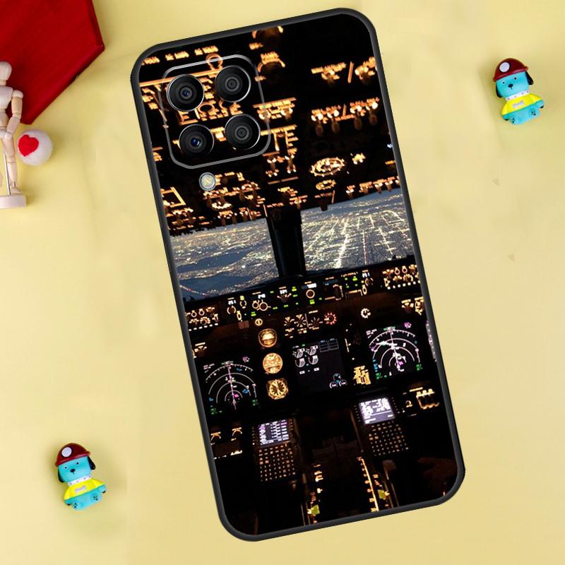 Flight Instruments Cockpit Case For Samsung Galaxy M13 M33 M53 M14 M12 M15 M06 M16 M36 M56 M31 M32 M52 M35 M55 M34 M54