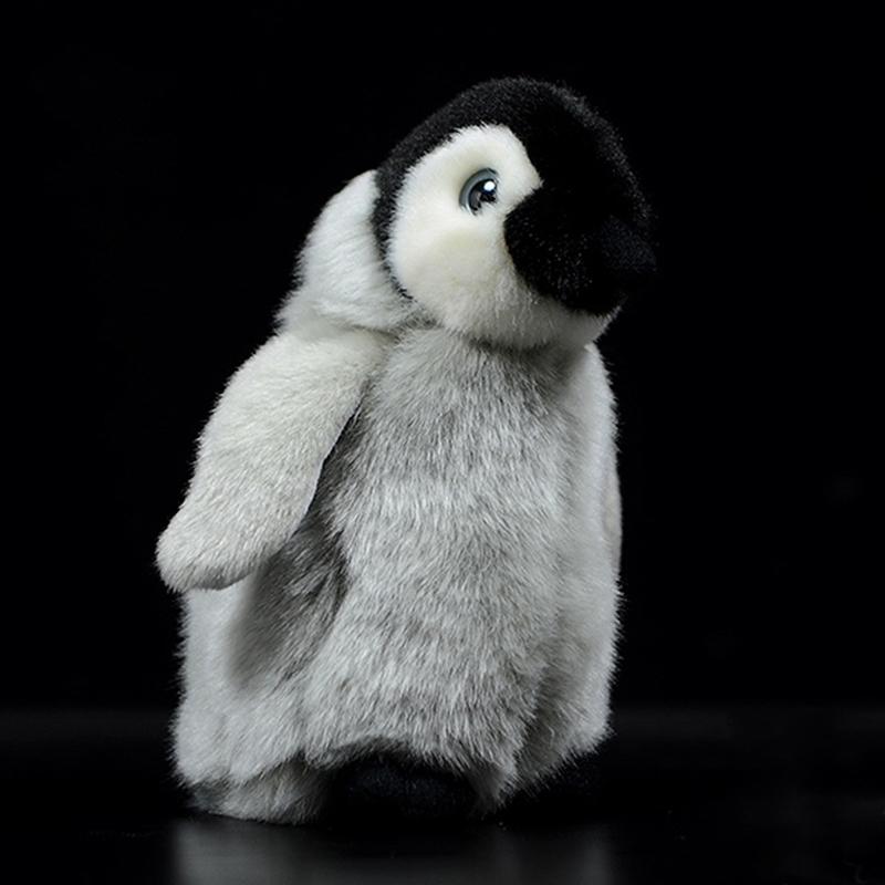 Niedliche realistische Kaiserpinguine aus Plüsch, gefüllte Puppe, Simulation von Baby-Pinguinen, Basteln, Heimdekoration, Ornament