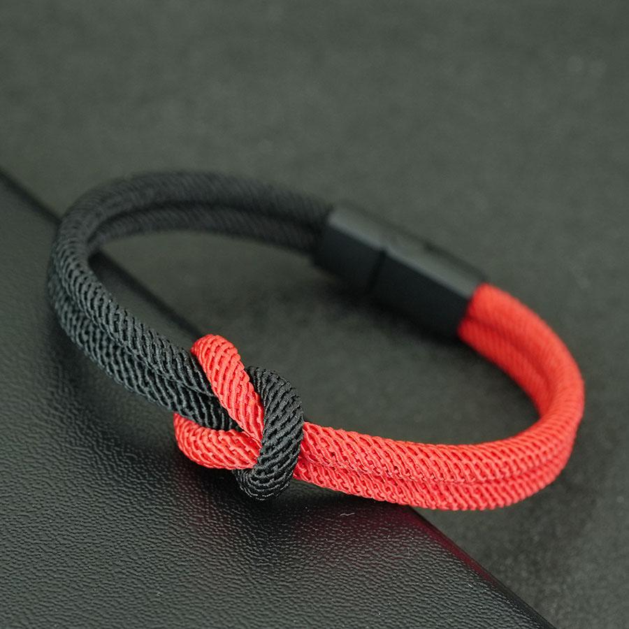 5 Styles Men Rope Bracelet True Love Knot Charm Braslet A Grade 4mm Milan String Braclet Hiphop Street Leisure Hand Accessories