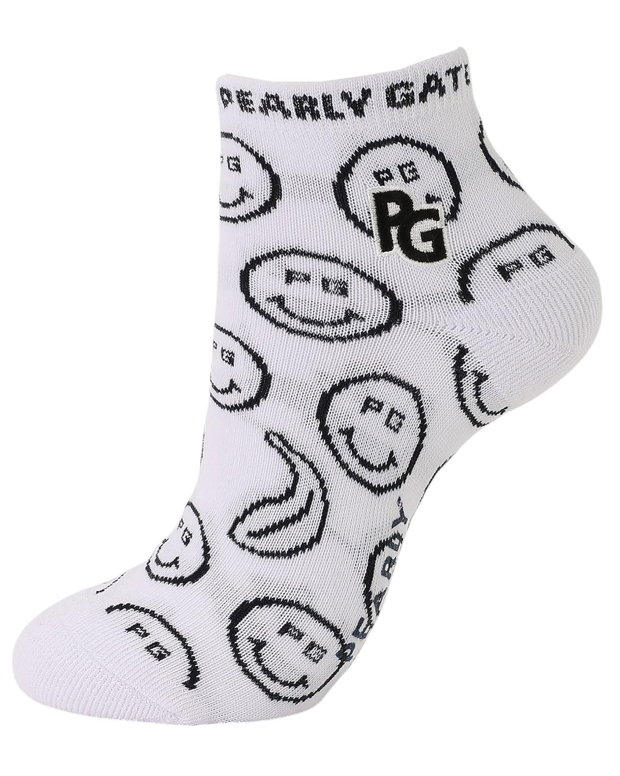 

Short Socks Nico Golf Socks FR [PEARLY GATES] Women s (Banana Pattern) / / 053-5186402 031_White