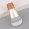 Compact Travel Friendly Makeup Brush With Ergonomic Round Tip Blending Buffing Concealer Brush For Full Face Coverage
