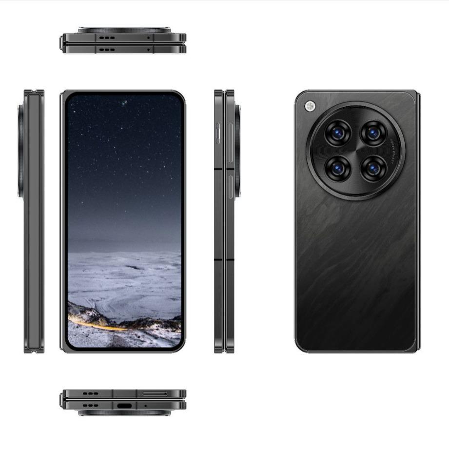 Premium Foldable Smartphone with HD Display and Large Memory - 5G Compatible