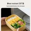 GIMIE Silicone Microwavable Bento Lunchbox Set