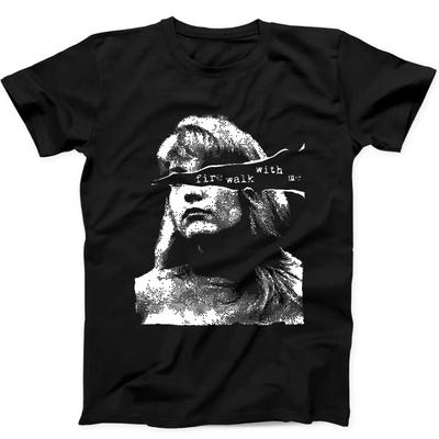 Twin Peaks Laura Palmer Fire Walk With Me Limited Edition Geschenk Schwarzes T-Shirt 76