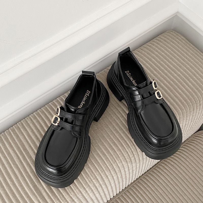 

Винтажные лоферы Мэри Джейн в британском стиле, женские, новые, с увеличением высоты, модные, универсальные, модная обувь 40