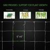 Garden Square Mesh Trellis Netting Polyester Plant Climbing Support Net For Outdoor Vegetables Fruits Vines Grow Tent Climber Holder