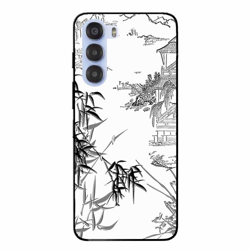 3D Emboss Cases For ZTE Nubia S 5G Relief Embossed Retro Silicone Back Cover For Nubia S 5G Black Fundas Nubia S 5G A403ZT Case Nubia S 5G