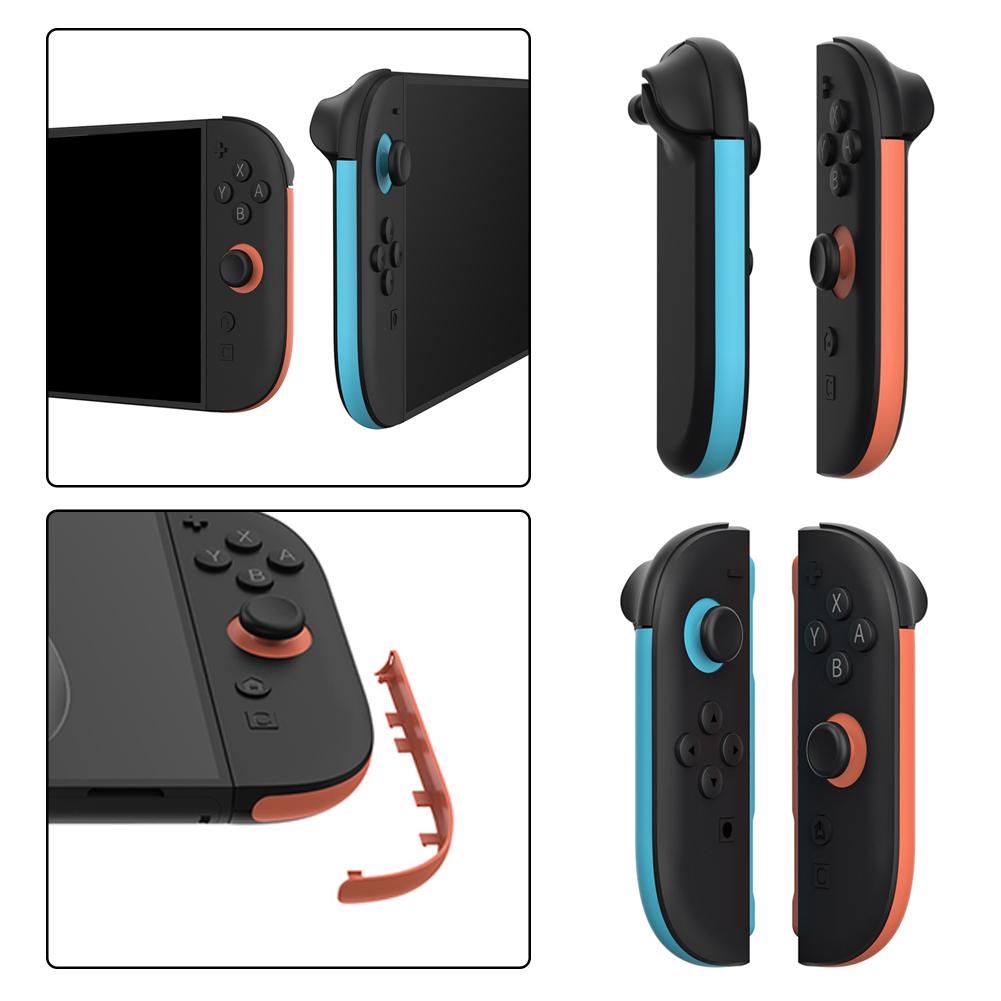 For Switch 2 JoyCon Replaceable Decorative Strip ABS Protective Controller Skin Anti-scratch Anti-slip Decorative Cover