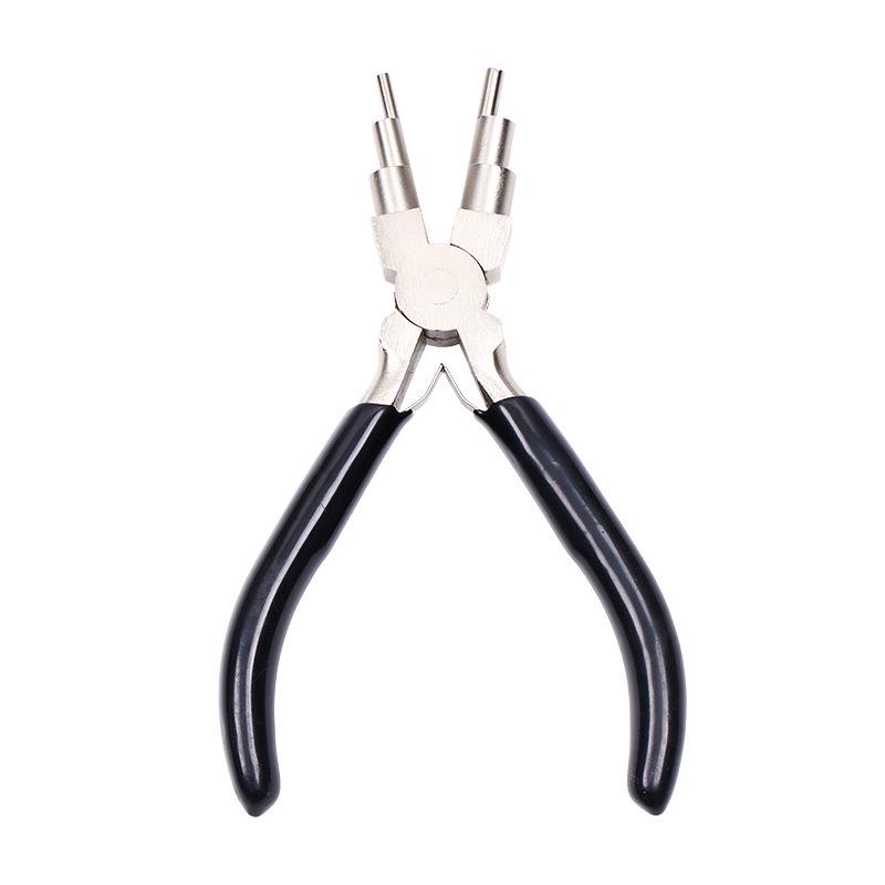 Rust-Proof 6-in-1 Round Nose Jewelry Pliers