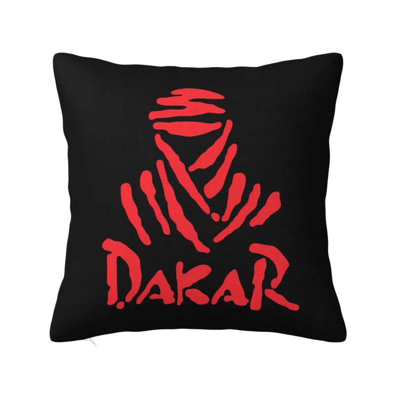 Dakar Rally Print Pillow Cover X Inch Soft Polyester Pillowcase Cushion Case with Hidden Zipper for Bed Sofa Car Decor