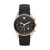 AR5905 Herrenuhr schwarzes Armband schwarzes Zifferblatt 43mm + Box
