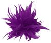 BYUTFA Feather Brooch Fashion Scarf Clip Vintage Flower Pin Christmas Party Jewelry for Women and Girls