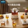 OIDIRE flower tea pot, all glass health pot, baby constant temperature kettle, light sound intelligent, can be reserved for boiling tea pot