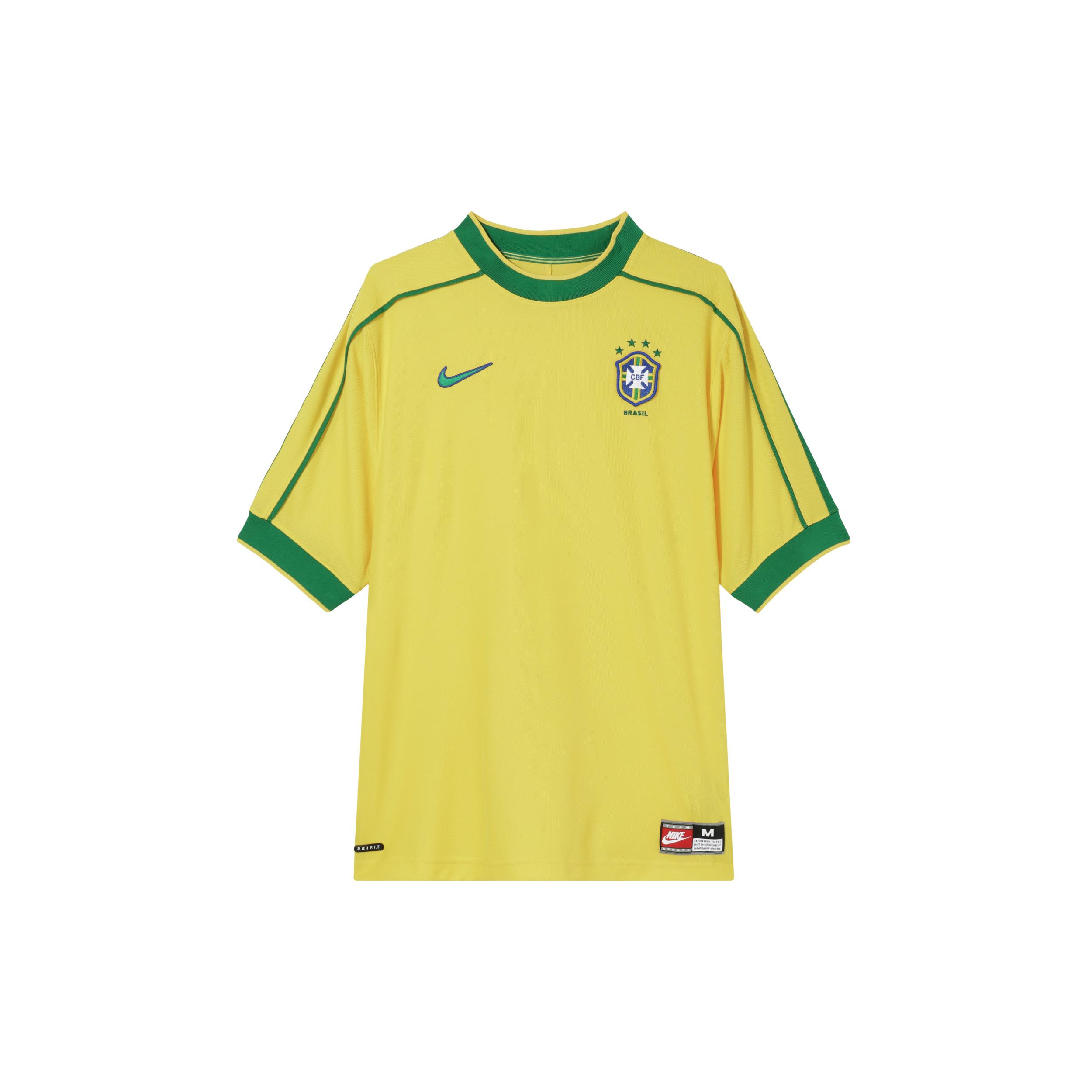 

Новая реплика футбольной майки Nike Brazil 1998, переиздание FZ6682-741 XL