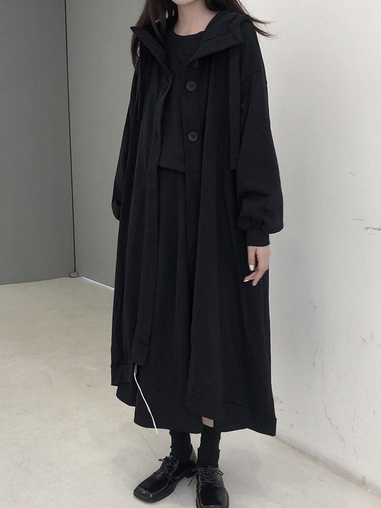 Xitao Vintage Print Trench Women WLD9013