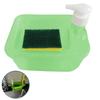 Hand Soap Dispenser Automatic Soap Dispenser And Scrubber Holder With Sponge 2-In-1 Liquid Soap Dispenser With Dishwashing Brus