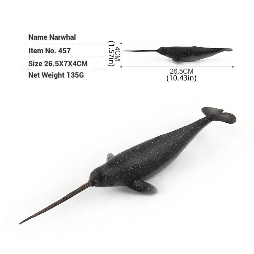 Simulation Marine Animal Model Ocean Animals Sea Life Figure Whale Figurines Christmas Gift