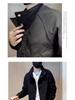 Men's Trendy Stand Collar Workwear Jacket - Cool & Casual Spring/Autumn Outerwear