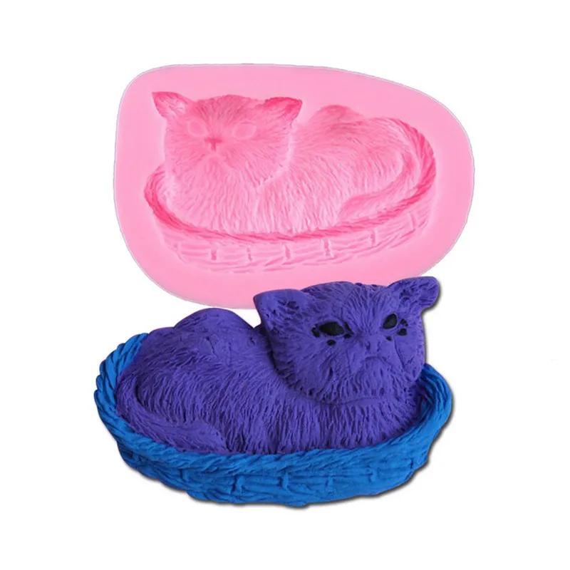 1Pc Cartoon DIY Handmade Silicone Fondant Mold Sweet Candy Chocolate Mould Birthday Party Decoration