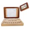 Wooden Baby Keepsake Box: Photo Frame & Tooth Storage for Boys & Girls